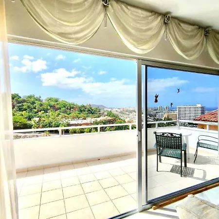 Apartamento Solo Adultos Vistas Mar, Freewifi, A 550 M De Playa De Americas, En Tenerife Sur *