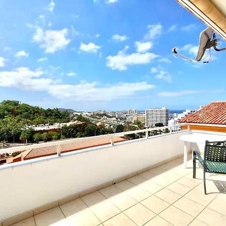 Apartamento Solo Adultos Vistas Mar, Freewifi, A 550 M De Playa De Americas, En Tenerife Sur *