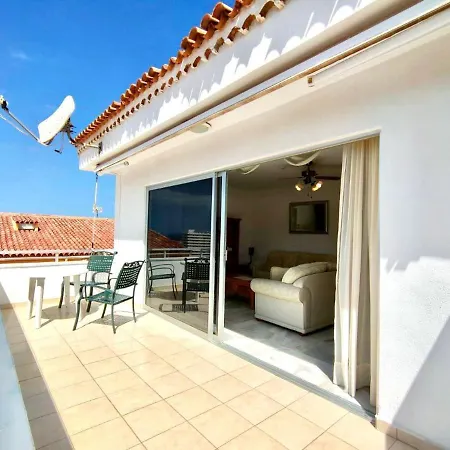 Apartamento Solo Adultos Vistas Mar, Freewifi, A 550 M De Playa De Americas, En Tenerife Sur